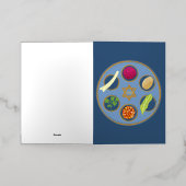 Pesach Seder Plate Happy Pessach Jüdischer (Äußere Ablage)