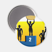 Pesach Sheini Magnet (Vorderseite/Rückseite)