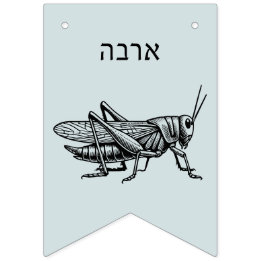 Pesachpest für Seder Wimpelkette