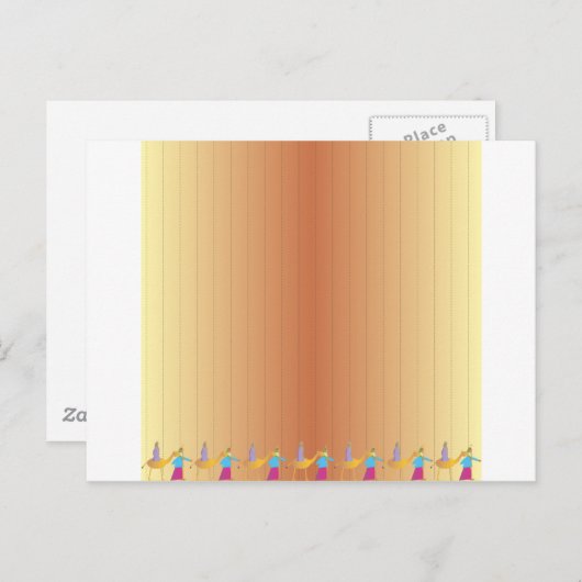 Pesah Scene Postkarte (Vorne/Hinten)