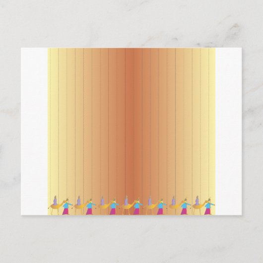 Pesah Scene Postkarte (Vorderseite)