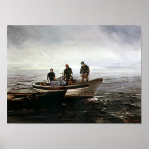 Pescando/Fischerei Poster