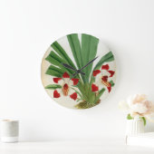 Pescatorea Klabochurum Große Wanduhr (Zuhause)