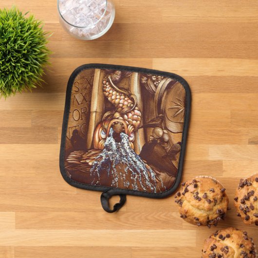 Pesce Topflappen (Oben Unten)