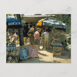 Peschiera, Gardasee, Markt Postkarte