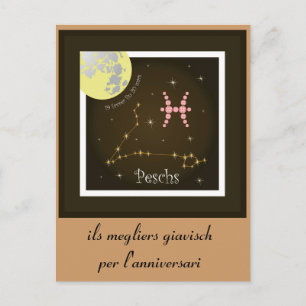 Peschs 19 favrer fin 20 mars Postkarte