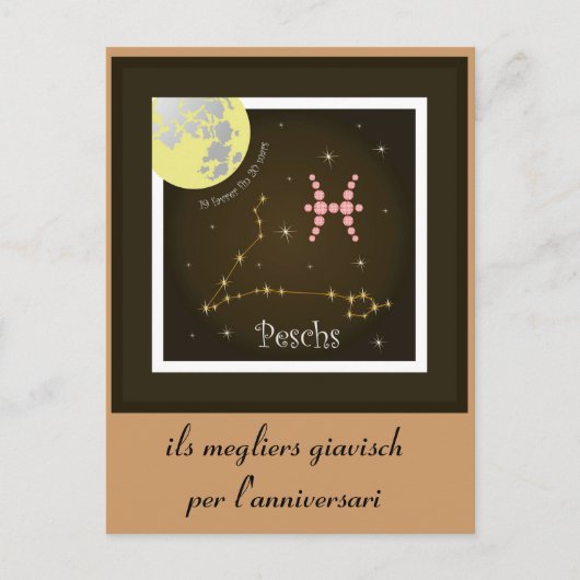 Peschs 19 favrer fin 20 Mars Postkarte (Vorderseite)