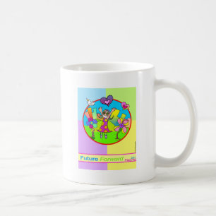 PESCORAN KUNST: Zukünftiges vorwärts II Kaffeetasse