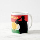 Peshmerga Kaffeetasse (VorderseiteRechts)