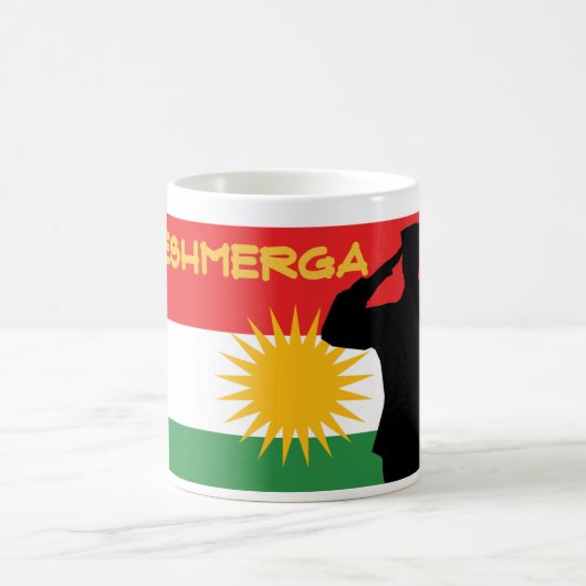 Peshmerga Kaffeetasse (Mittel)