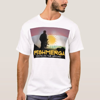 Peshmerga - Stiefel aus den Grund T-Shirt