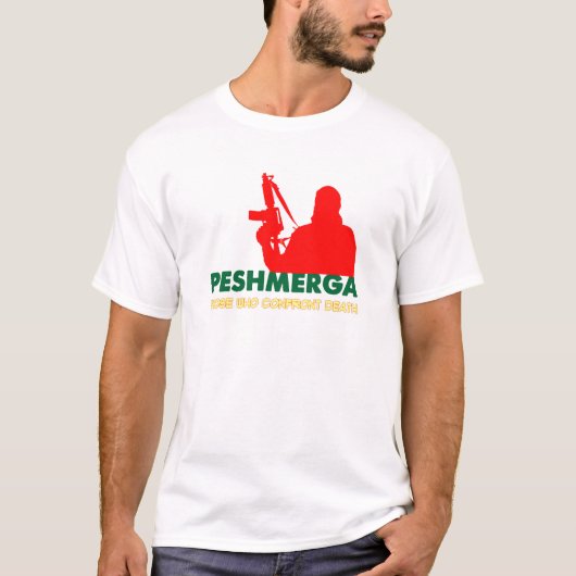 PESHMERHA - JENES KONFRONTIEREN WHO TOD T-Shirt (Vorderseite)