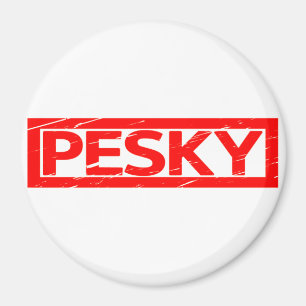 Pesky-Briefmarke Magnet