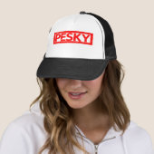 Pesky-Briefmarke Truckerkappe (Beispiel)