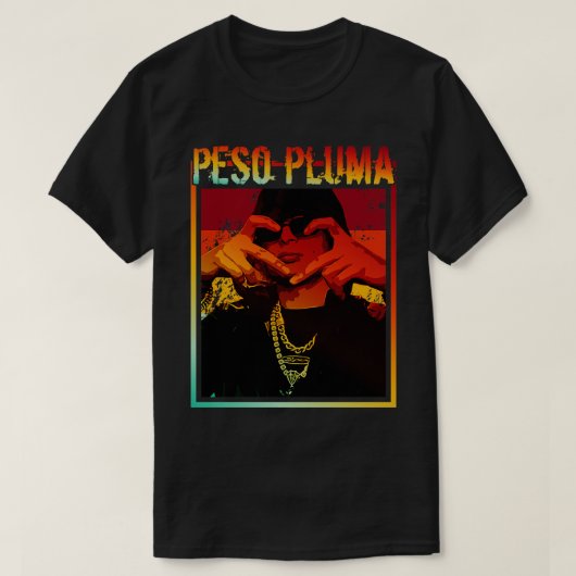 Peso pluma Retro-Poster T-Shirt (Design vorne)