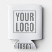 Pesonalisierte dreileitige Logo-Vorlage kann kühle Dosenkühler (Rückseite)