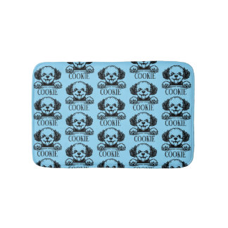 Pesonalized Dog Badematte