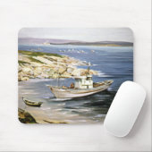 Pesquero en Muxía Mousepad (Mit Mouse)
