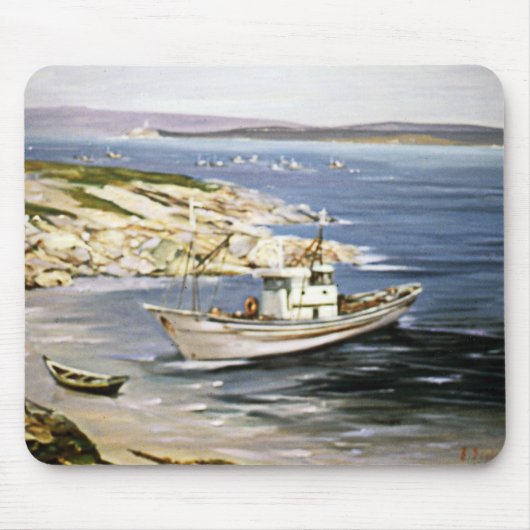 Pesquero en Muxía Mousepad (Vorne)