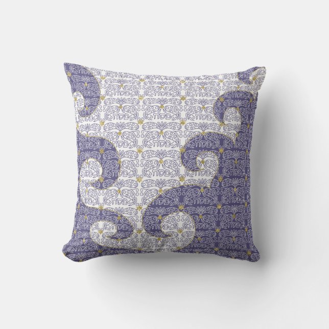 Pessach 16/16" Pessach "Pessach-Seeparting" Kissen (Vorderseite)