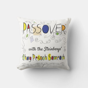 Pessach 16 x 16 Chag Pesach Sameach Kissen