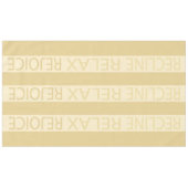 Pessach 60/104 Tablecloth "Pessach RRR/Tan" Tischdecke (Vorderseite (Horizontal))