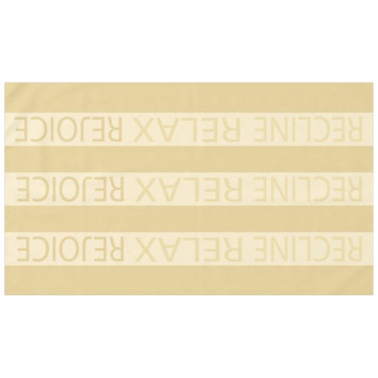 Pessach 60/104 Tablecloth "Pessach RRR/Tan" Tischdecke (Vorderseite (Horizontal))