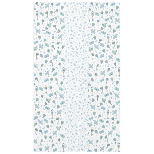 Pessach 60/104 Tablecloth "Whimsical Seder" Tischdecke (Vorderseite)