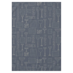 Pessach 60/84" Tischdecke "Pessach Wein & Matze"