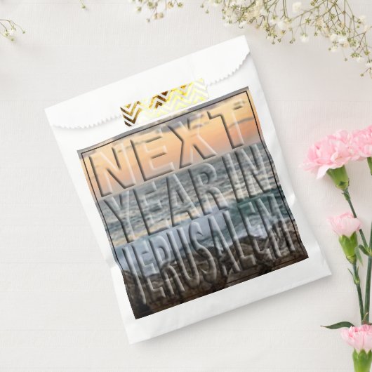 Pessach "Afikomen Time" Jerusalem Beach Gefälliget Geschenktütchen (Versiegelt)