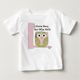 Pessach Baby Pink/Green Shirt "The Wise Child"
