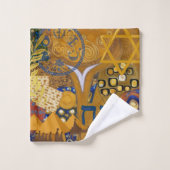 Pessach Badhandtuch Set (Waschlappen)