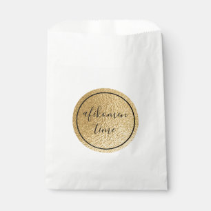 Pessach Black Gold Afikomen Time Geschenktütchen