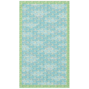 Pessach Blau und Grüner Stern von David Tischdecke