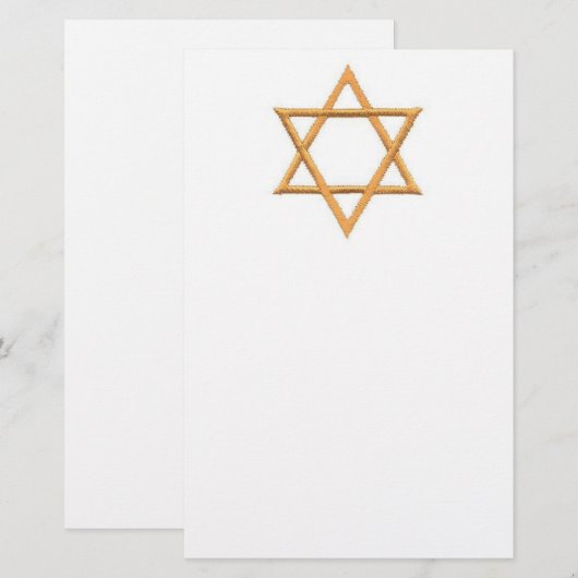 Pessach Briefpapier (Vorne/Hinten)