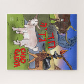 Pessach "Chad Gadya" Jigsaw Puzzle (Horizontal)