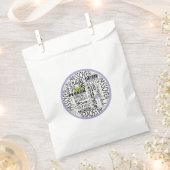 Pessach "Dayenu and more.." Goodie Favor Bag Geschenktütchen (Ausgeschnitten)