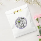 Pessach "Dayenu and more.." Goodie Favor Bag Geschenktütchen (Versiegelt)