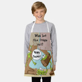 Pessach, der die Frösche Gelassen hat Schürze (Getragen)