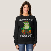 Pessach, der die Frösche Gelassen hat Sweatshirt (Vorne ganz)