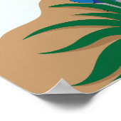 Pessach Dinosaur Seder Poster 20 x 24 Matt Finish (Ecke)