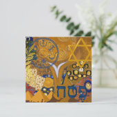 Pessach Feiertagskarte (Stehend Vorderseite)