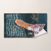 Pessach Foot Washing Wie schön Isaiah 52:7 Handtuch (Handtuch)