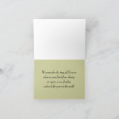 Pessach-Frieden Karte (Innenseite)