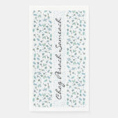 Pessach Gasttuch Napkins Fancitional Pattern Serviette (Vorderseite)