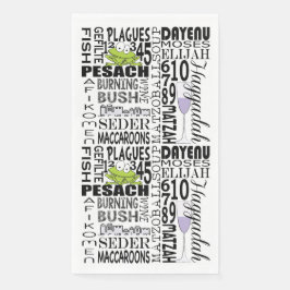Pessach Gasttuch Napkins Pessach Tage Serviette
