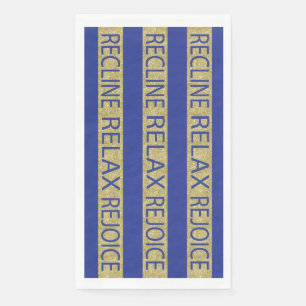 Pessach Gasttuch Napkins Recline Relax Freuen Serviette