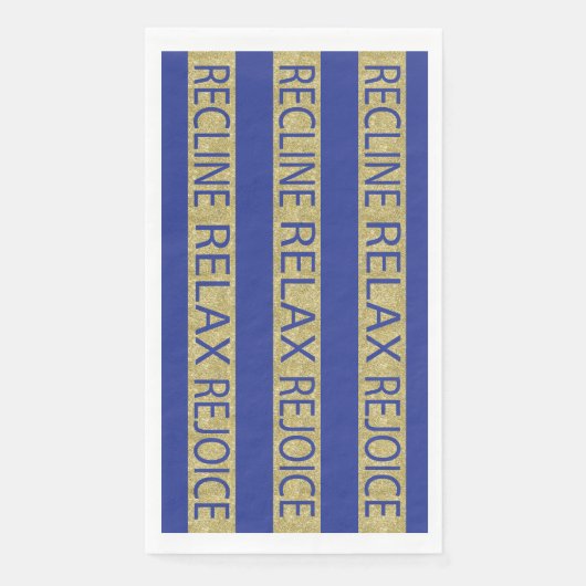 Pessach Gasttuch Napkins Recline Relax Freuen Serviette (Vorderseite)