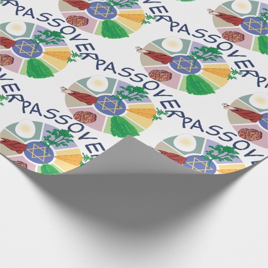 Pessach Geschenkpapier (Ecke)