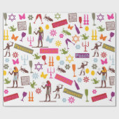 Pessach-Geschenkpapier Geschenkpapier (Flach)